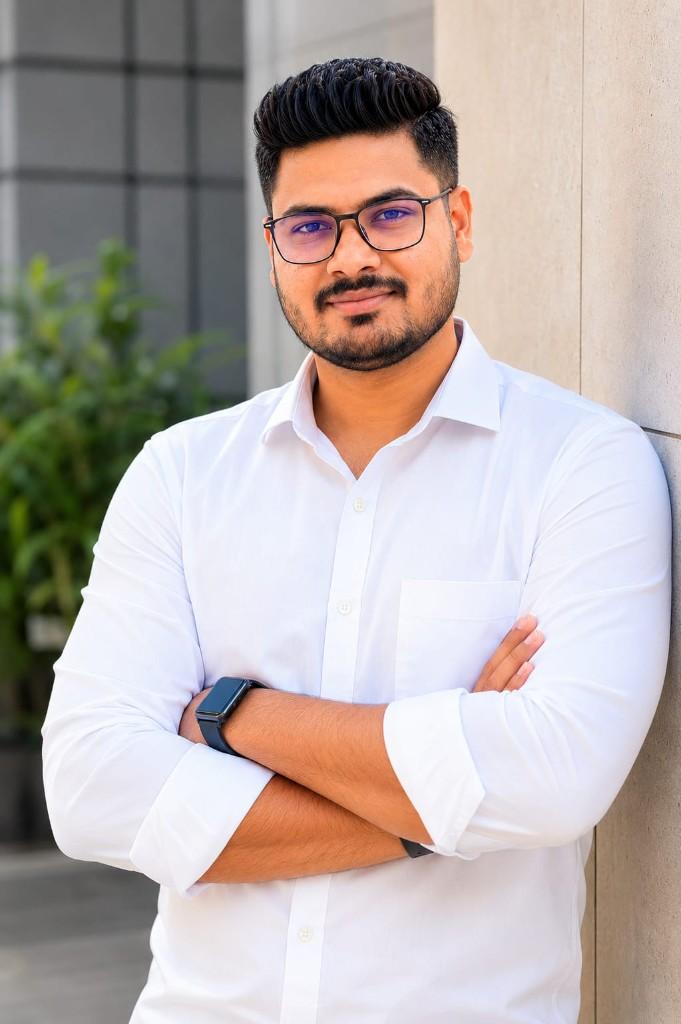 Mahesh Wankhede — professional portrait